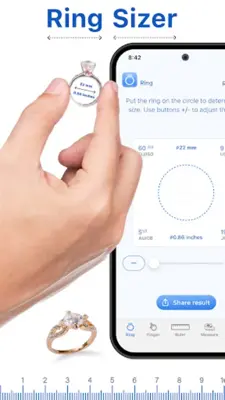 Ring Sizer android App screenshot 5